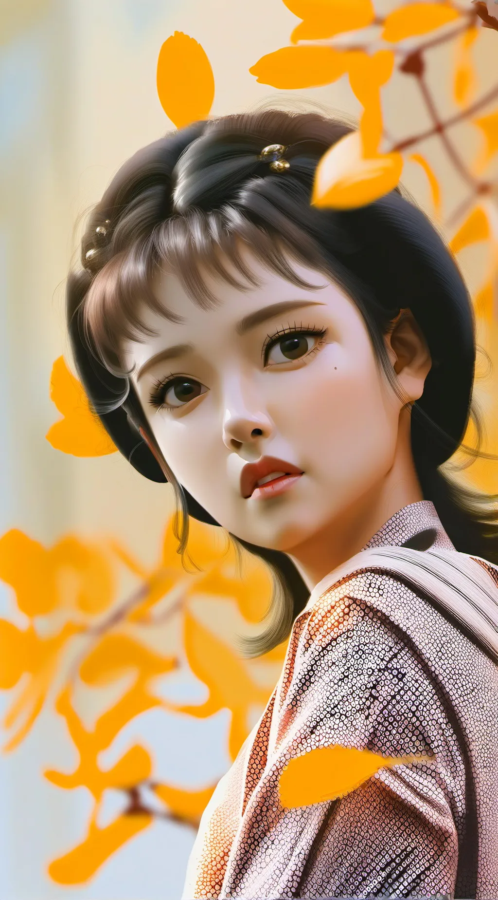 ai character: Girlie background