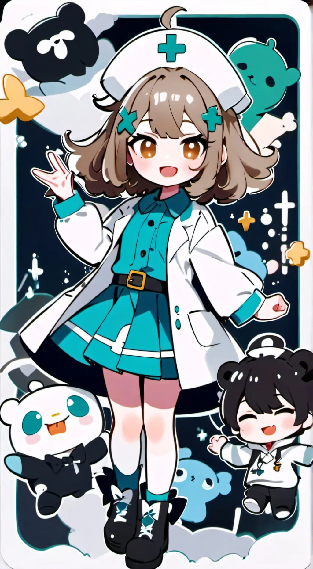 ai character: mha royalty au background