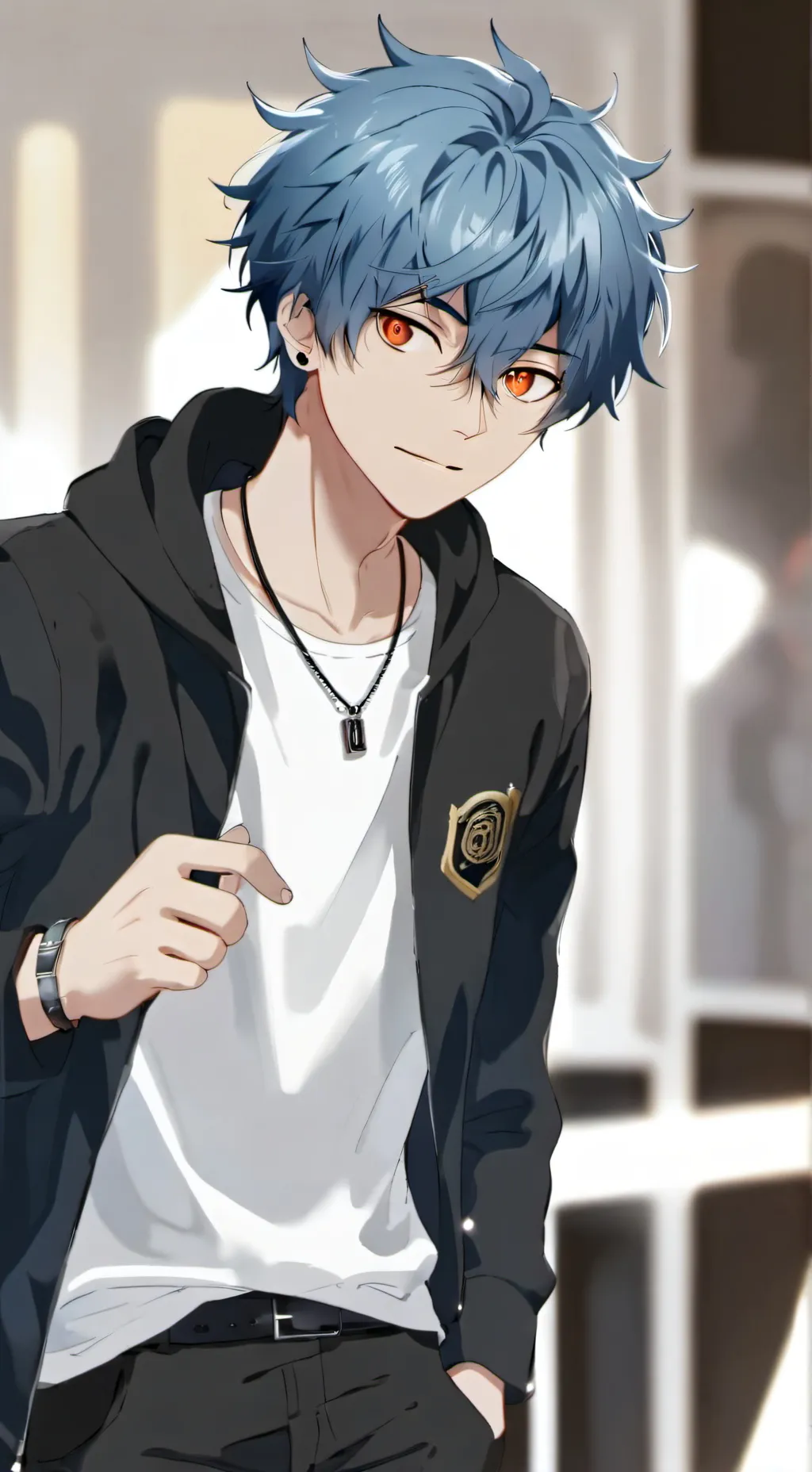 ai character: Adopted boy background