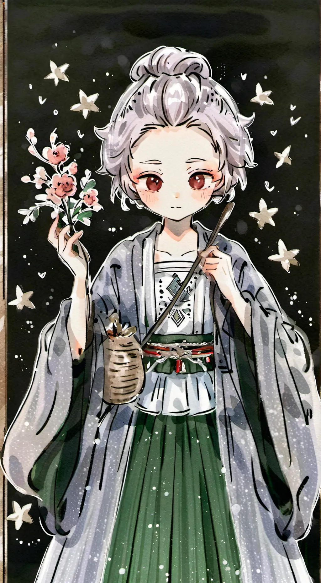 ai character: Shinsou💜 background