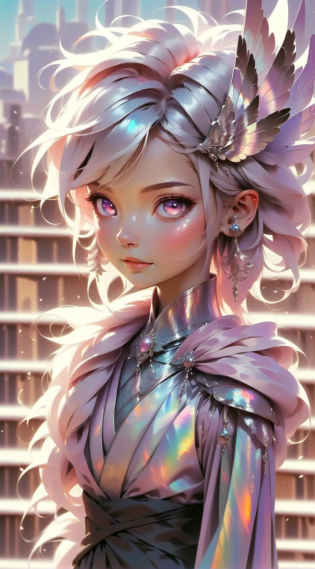 ai character: lily background