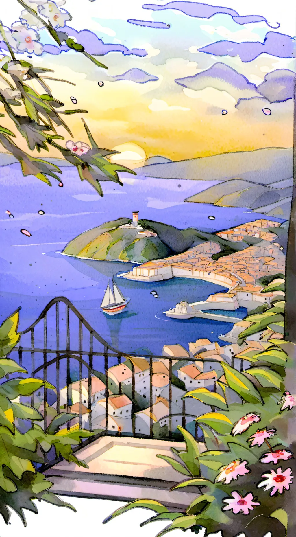 ai character: 2026年快乐 background