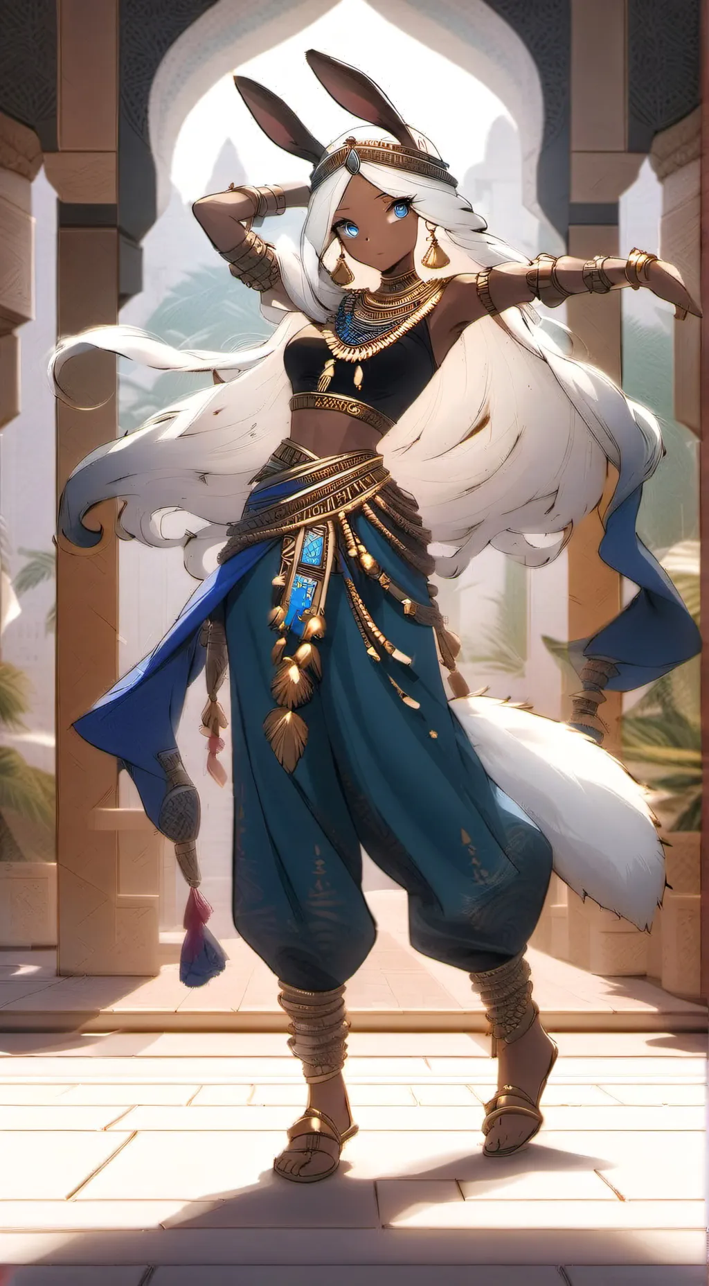 ai character: Kushi Joshi background