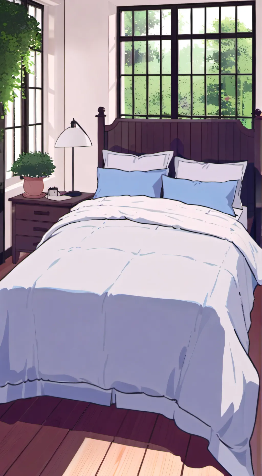 ai character: Among Us Sleepover background