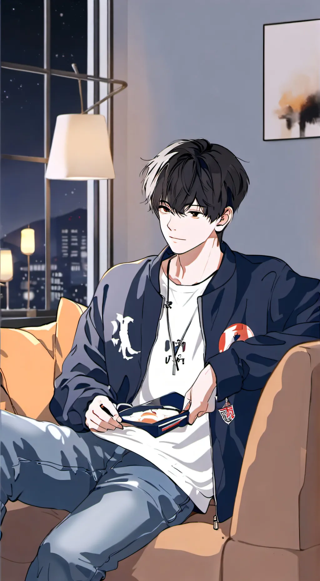 ai character: Kamil (twój brat) background