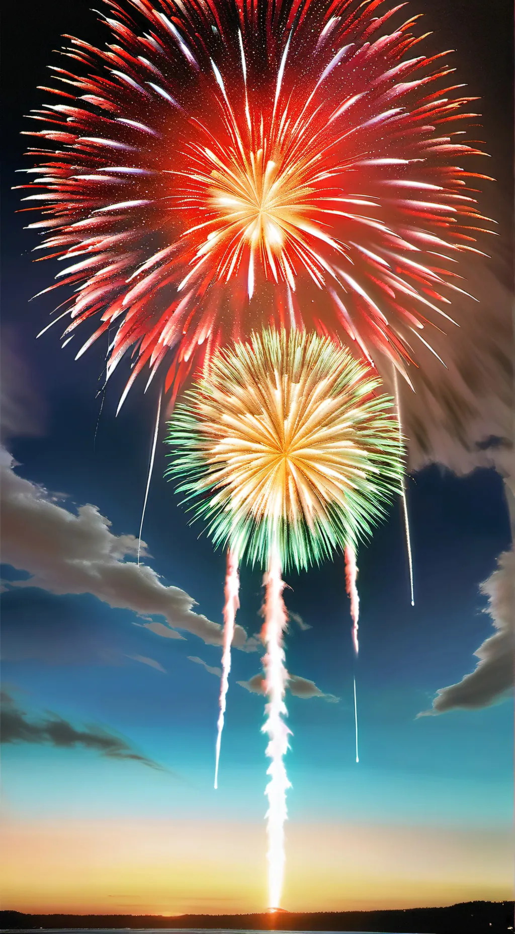 ai character: HH New Year! background