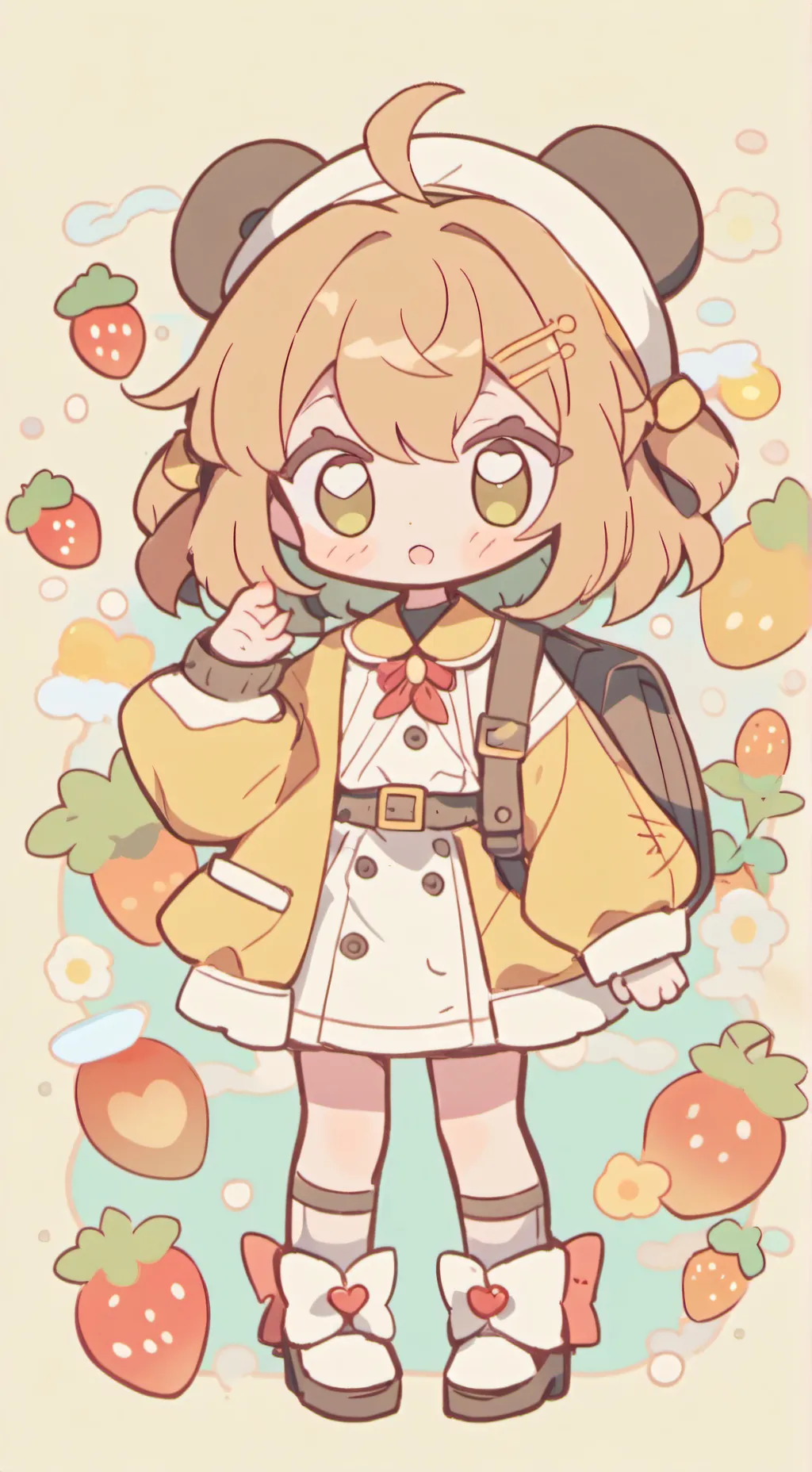 ai character: Denki sib background