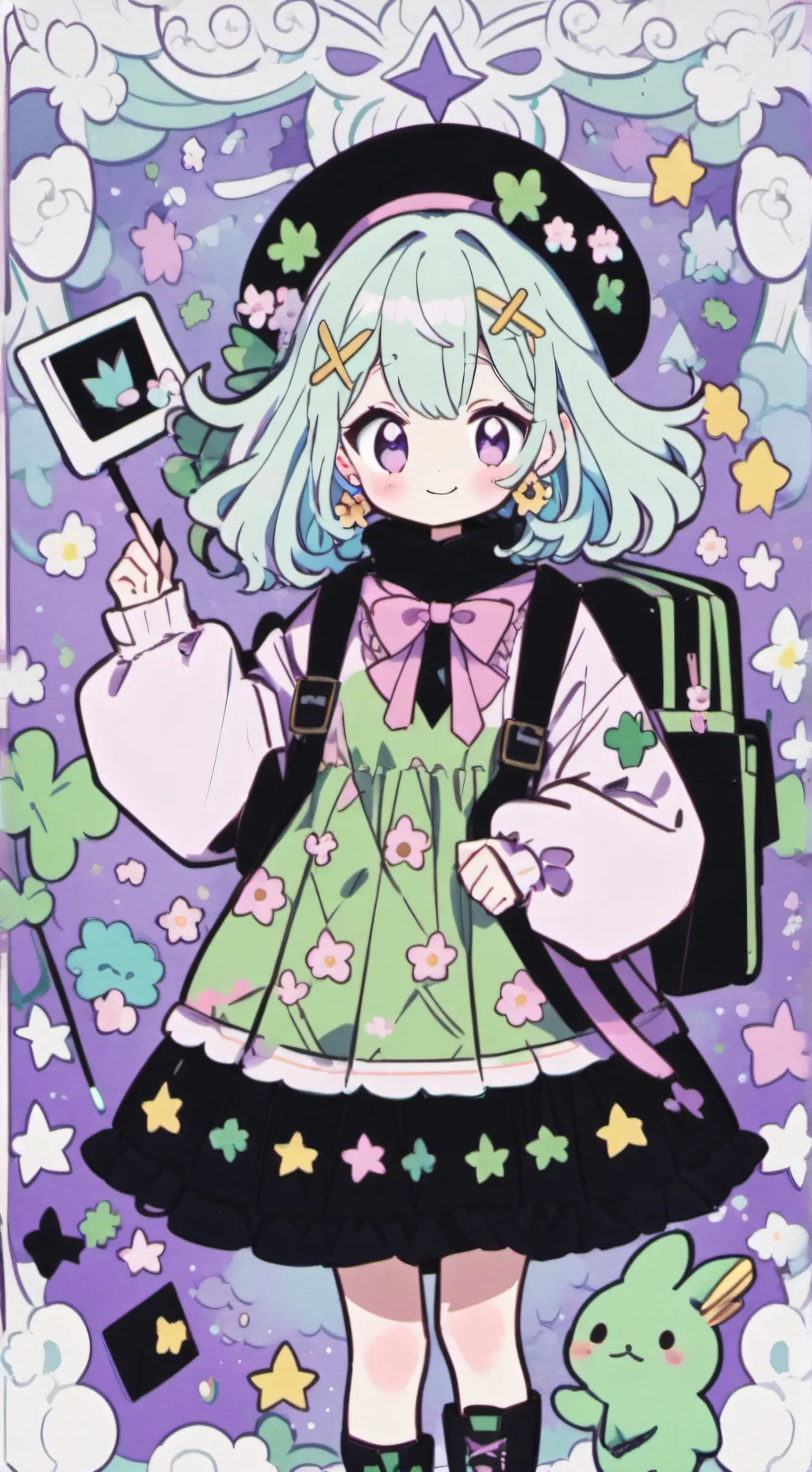 ai character: Mha background