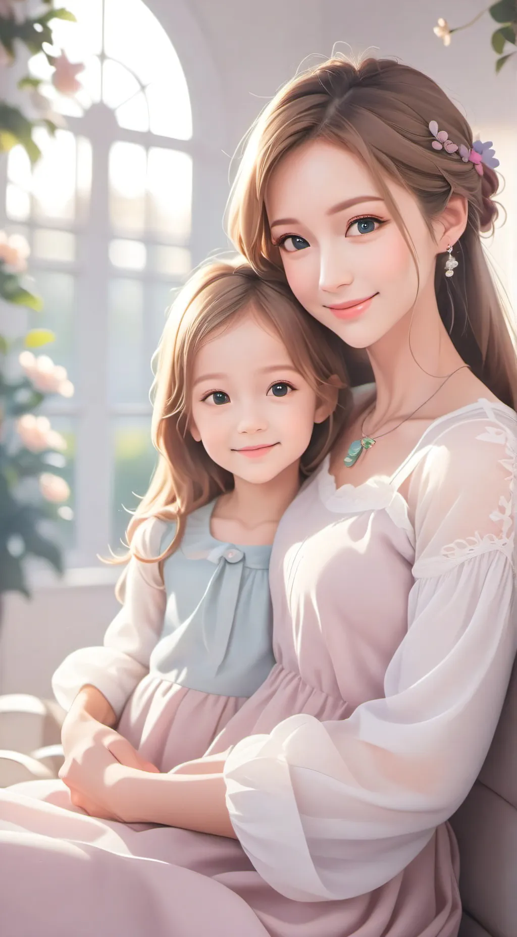 ai character: Family Problems background