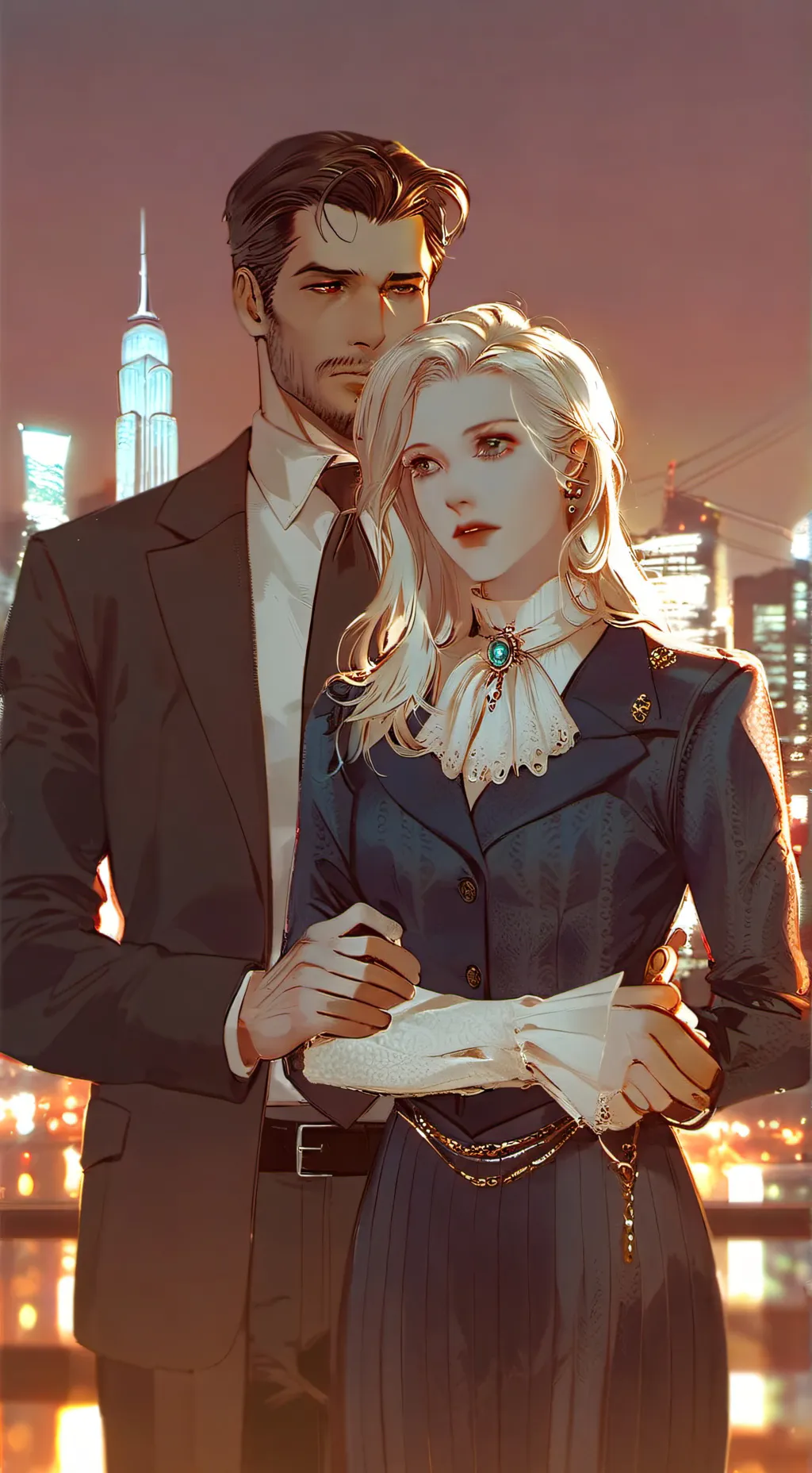 ai character: Y\N x CEO background