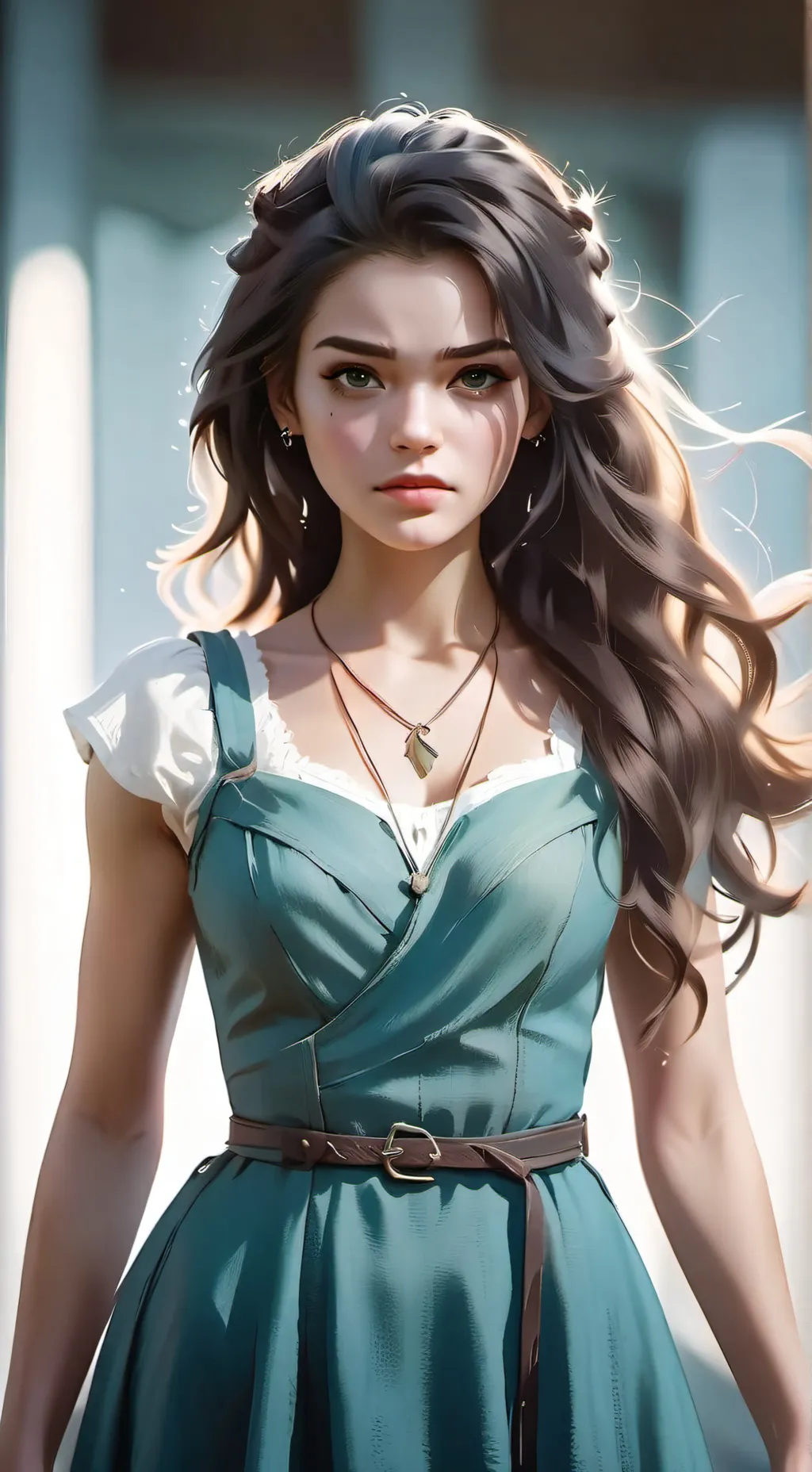 ai character: 拜金女（不一样） background