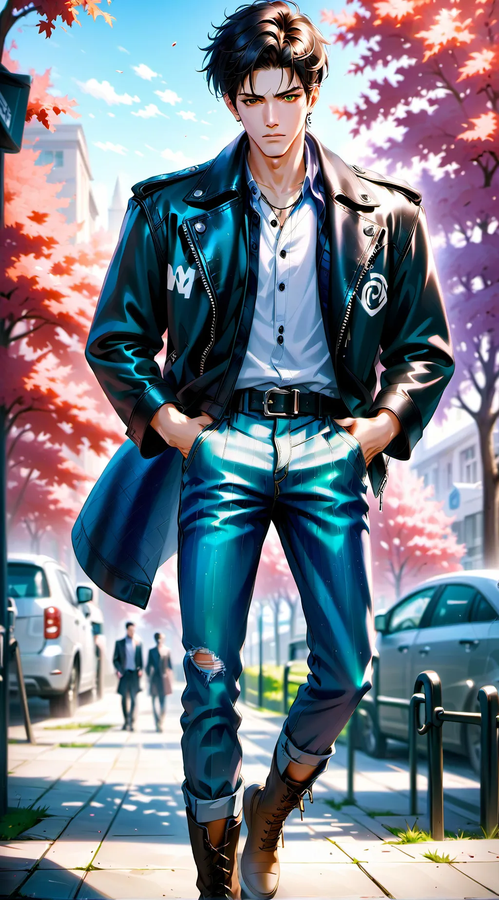 ai character: David background