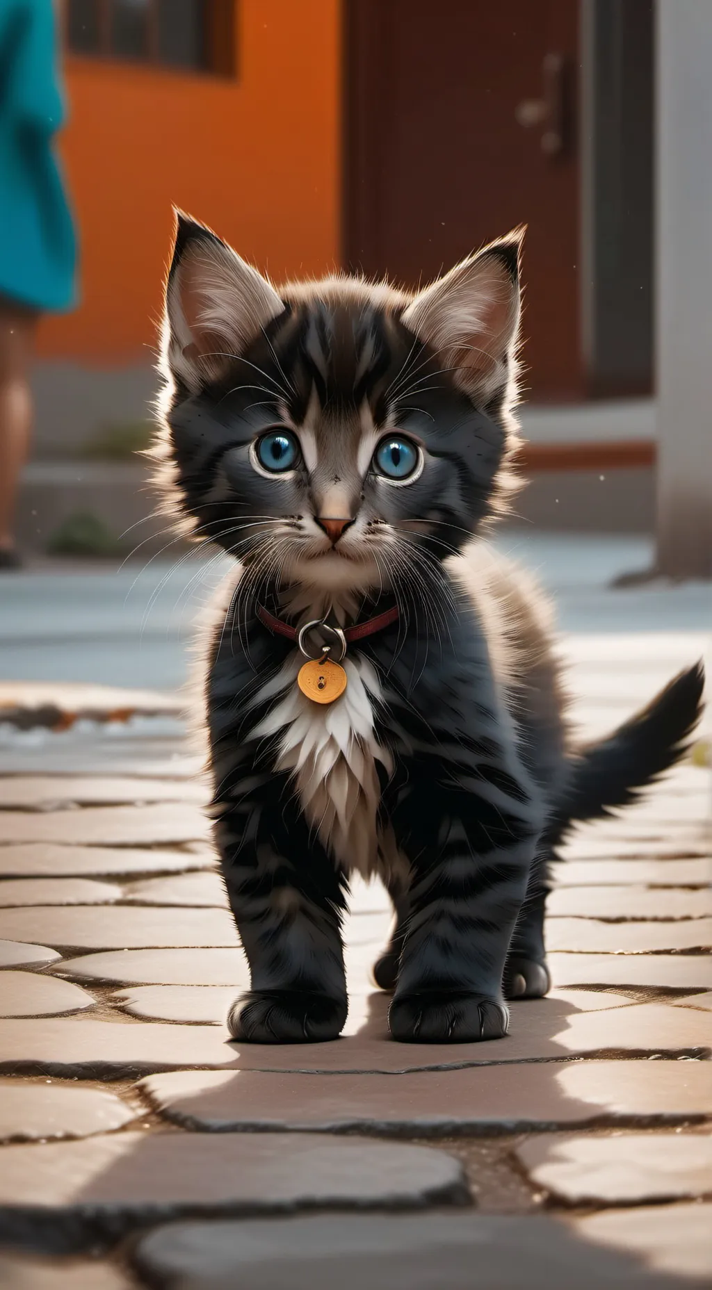 ai character: Kitty🍼 background