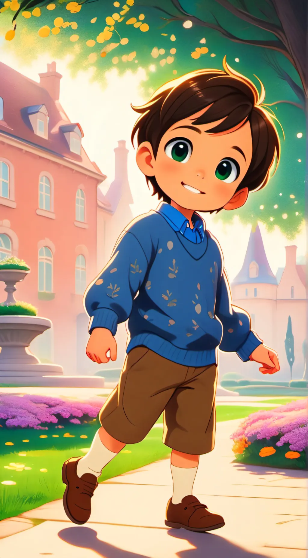 ai character: WoMAn background