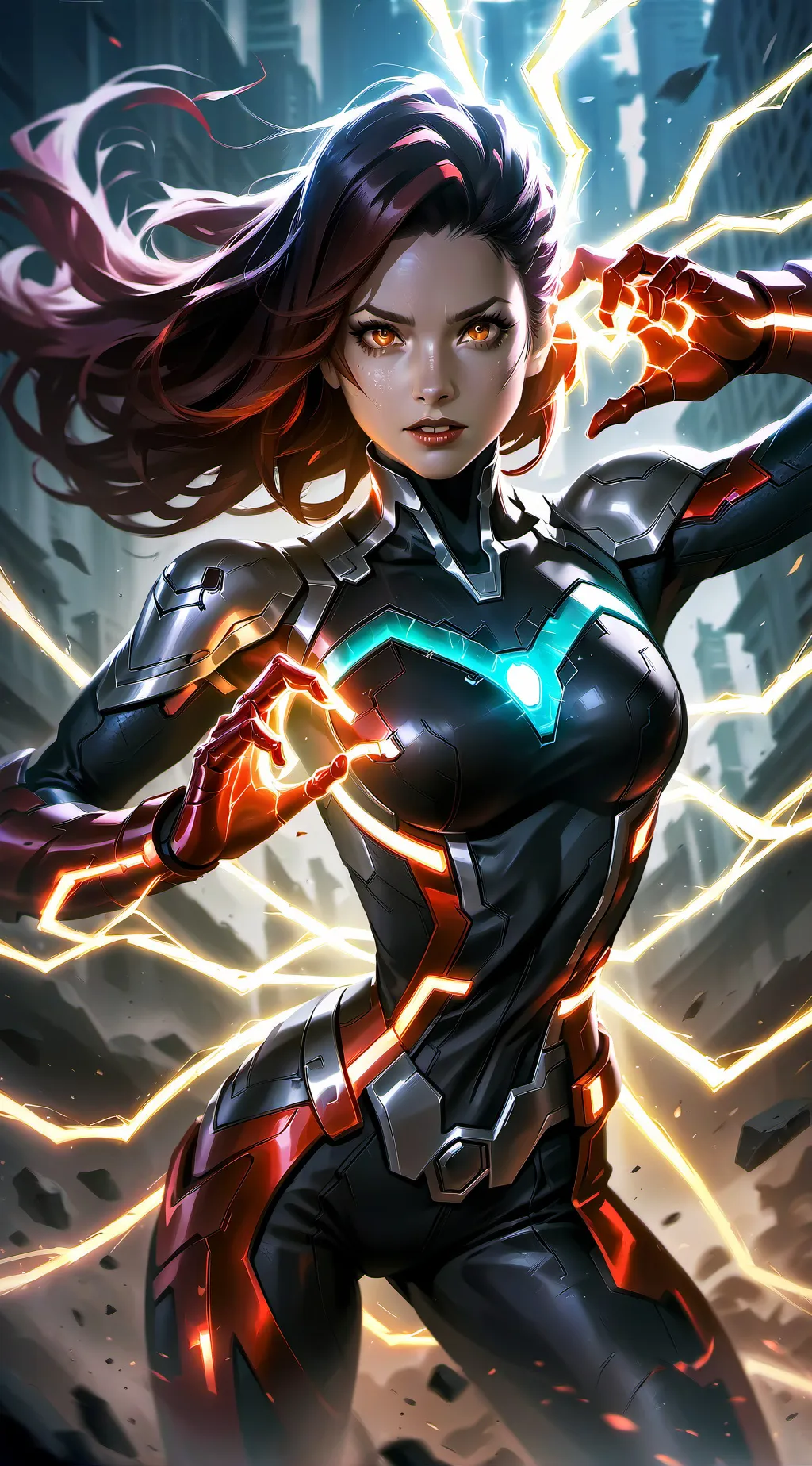 ai character: Arclight background