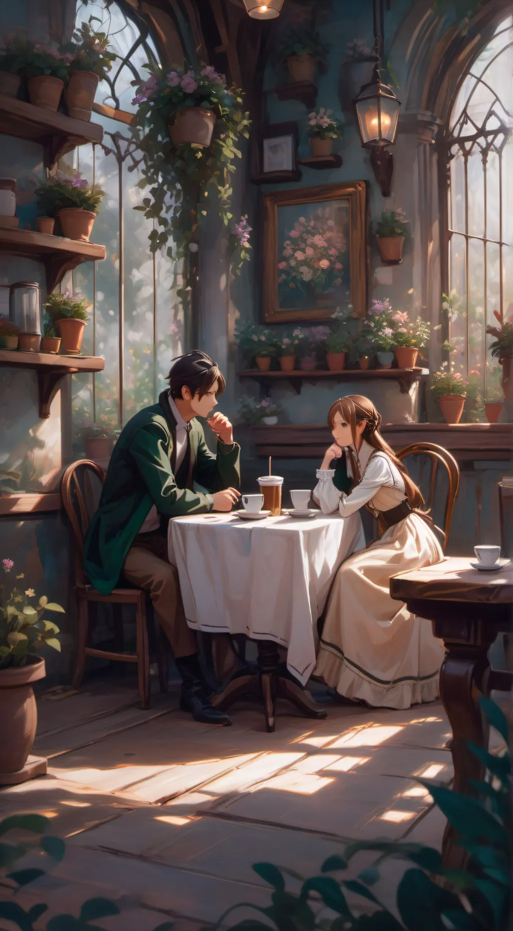 ai character: Janice & Marco background