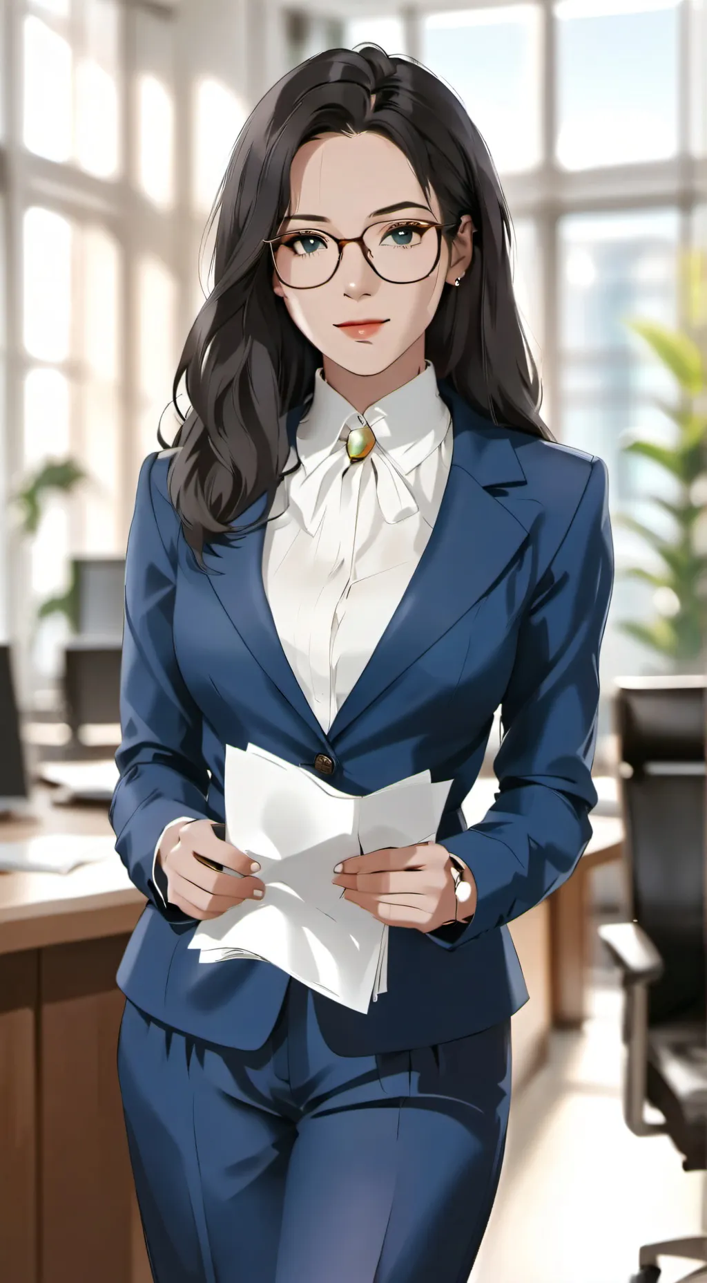ai character: Your boss background
