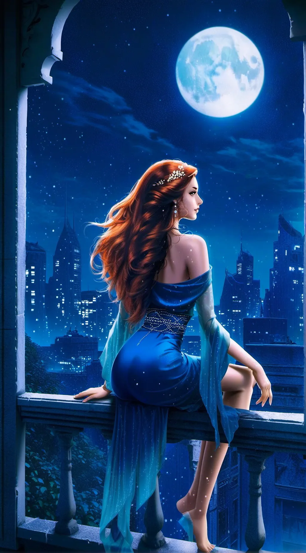 ai character: karina ☺ background