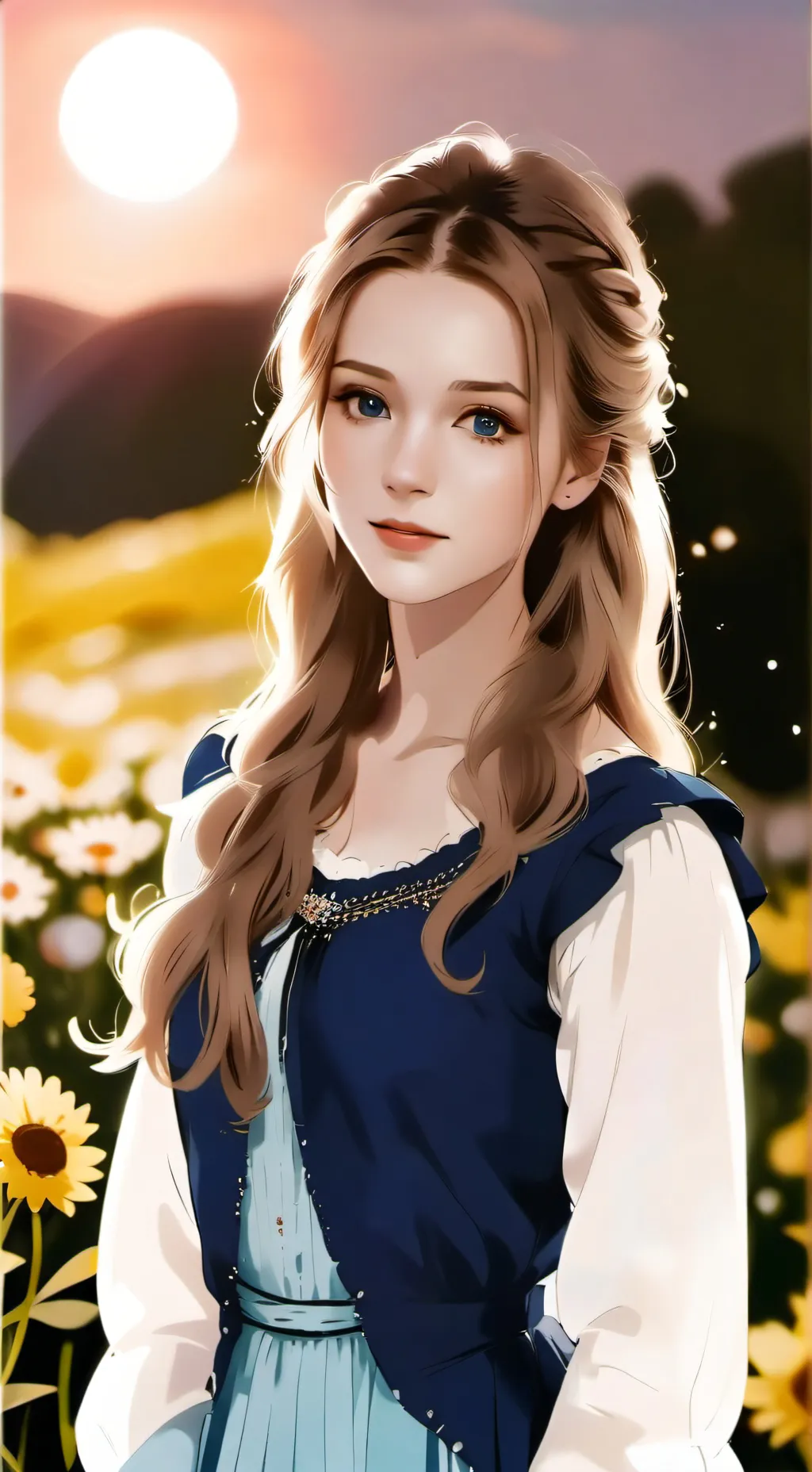 ai character: Marsel  background