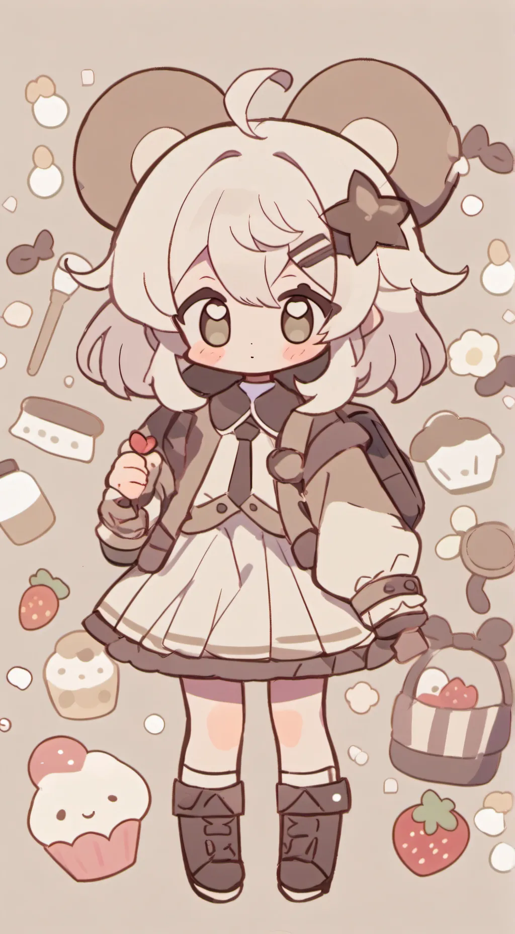 ai character: STRAY KIDS!  background