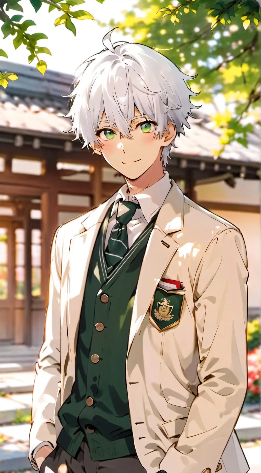 ai character: Evan background