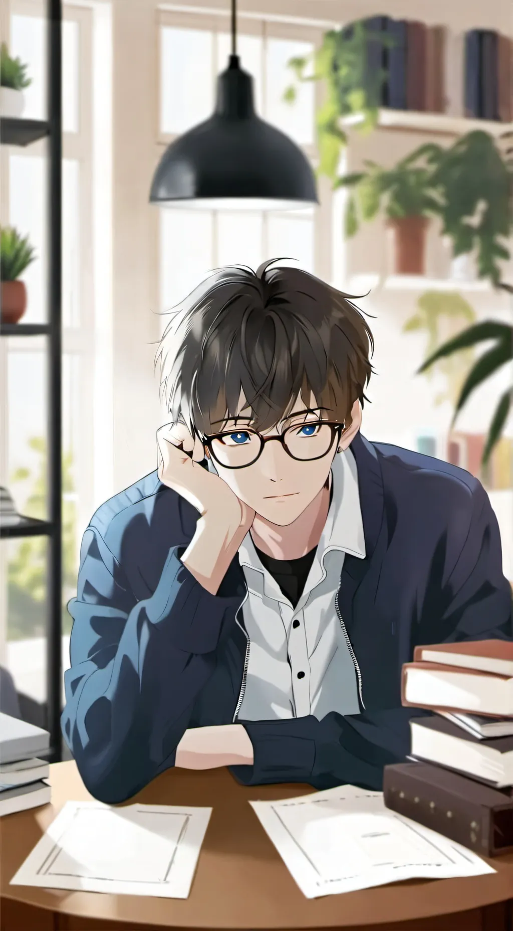 ai character: Mathew  background