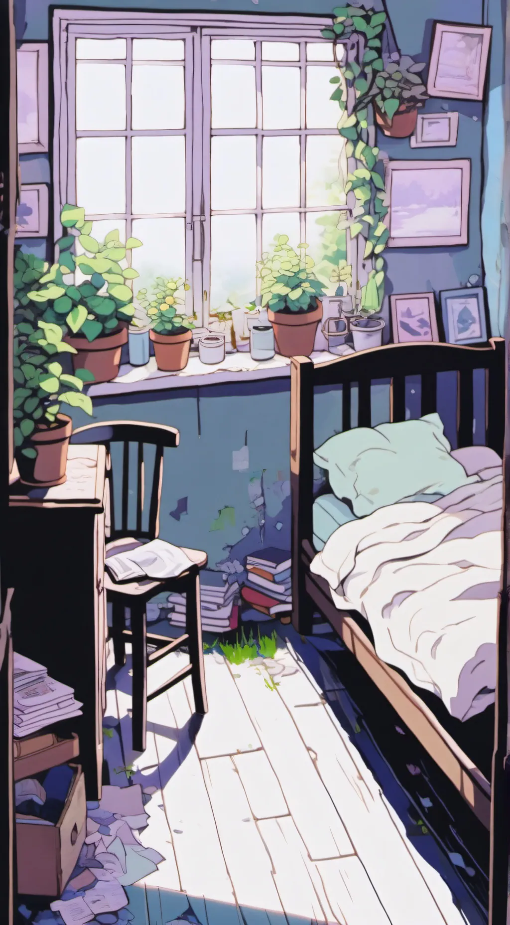 ai character: forsaken sleep★ background