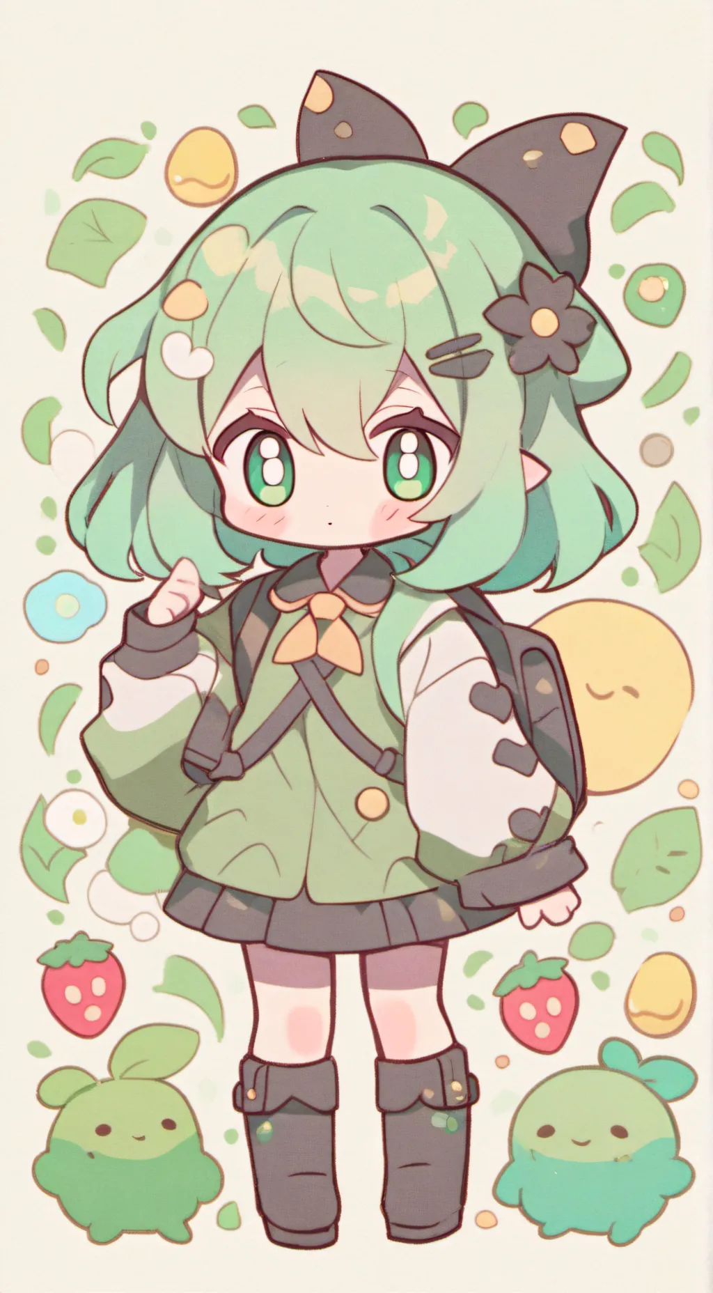 ai character: I a ocmet fnanf background