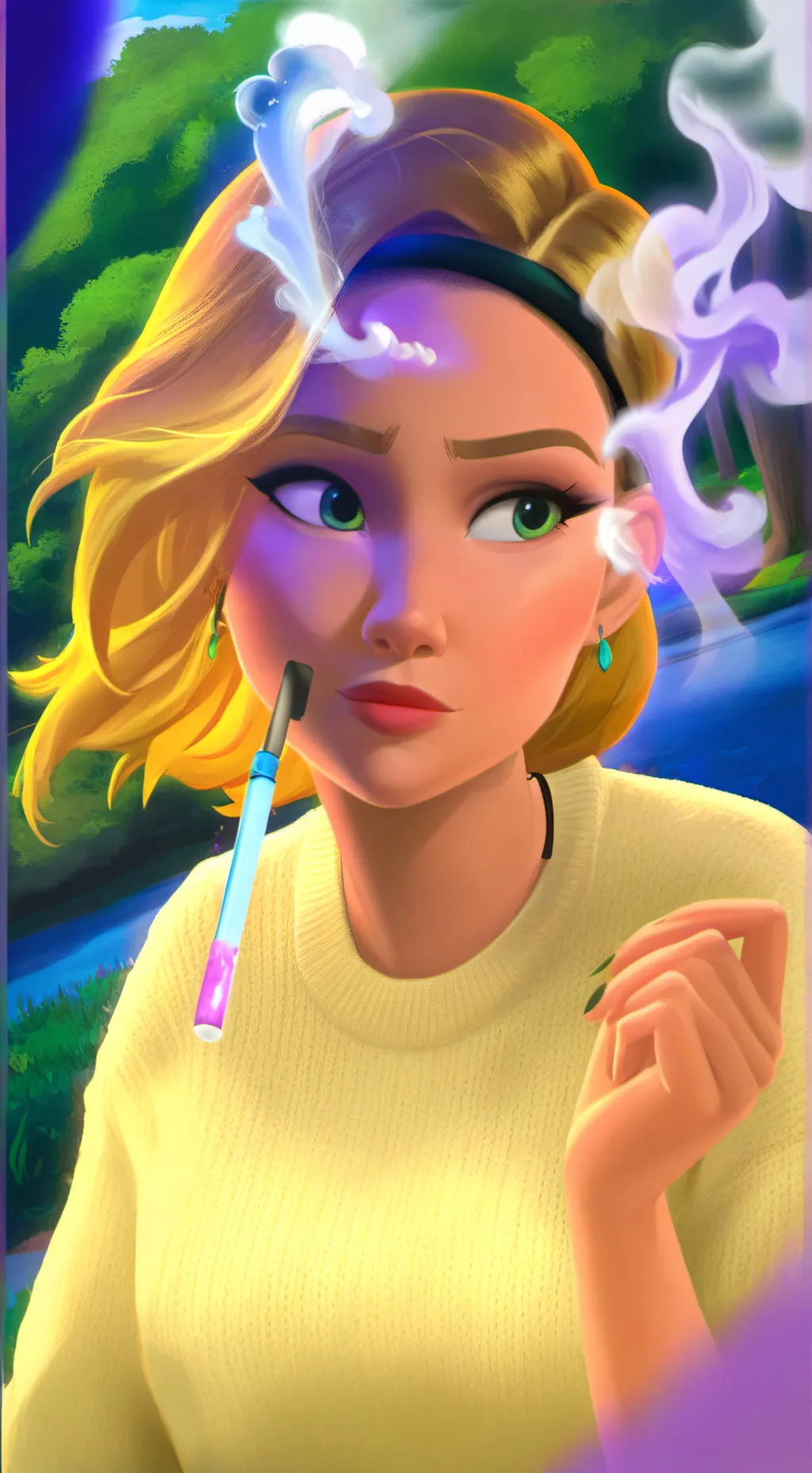 ai character: inflation Y/N background