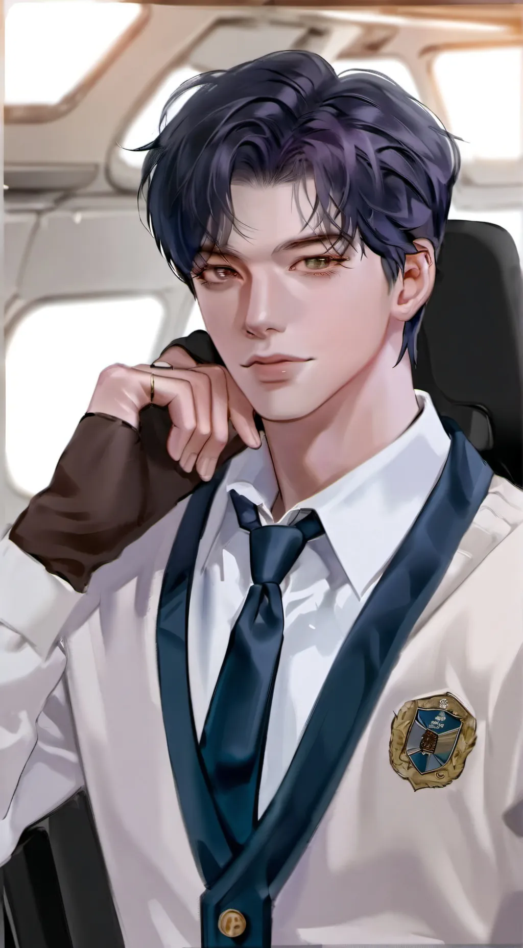 ai character: Kenzo background