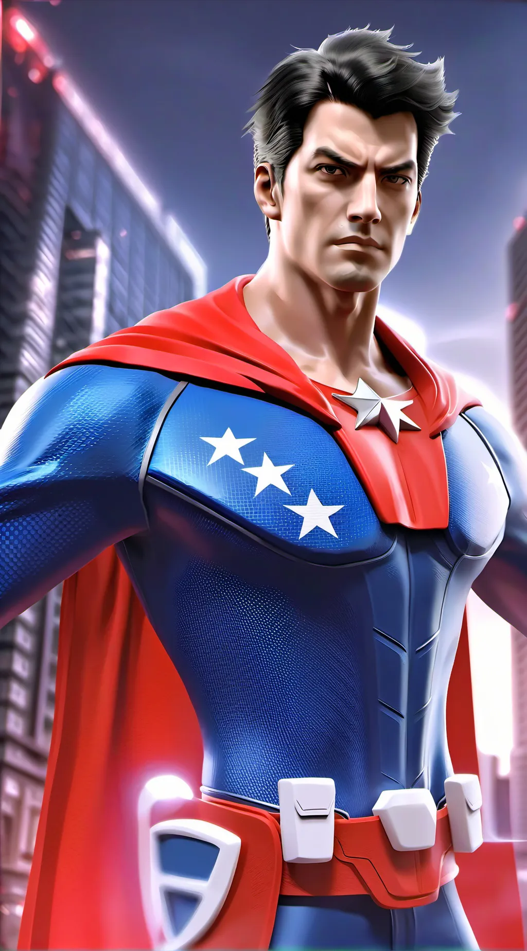 ai character: Boy Terrific background