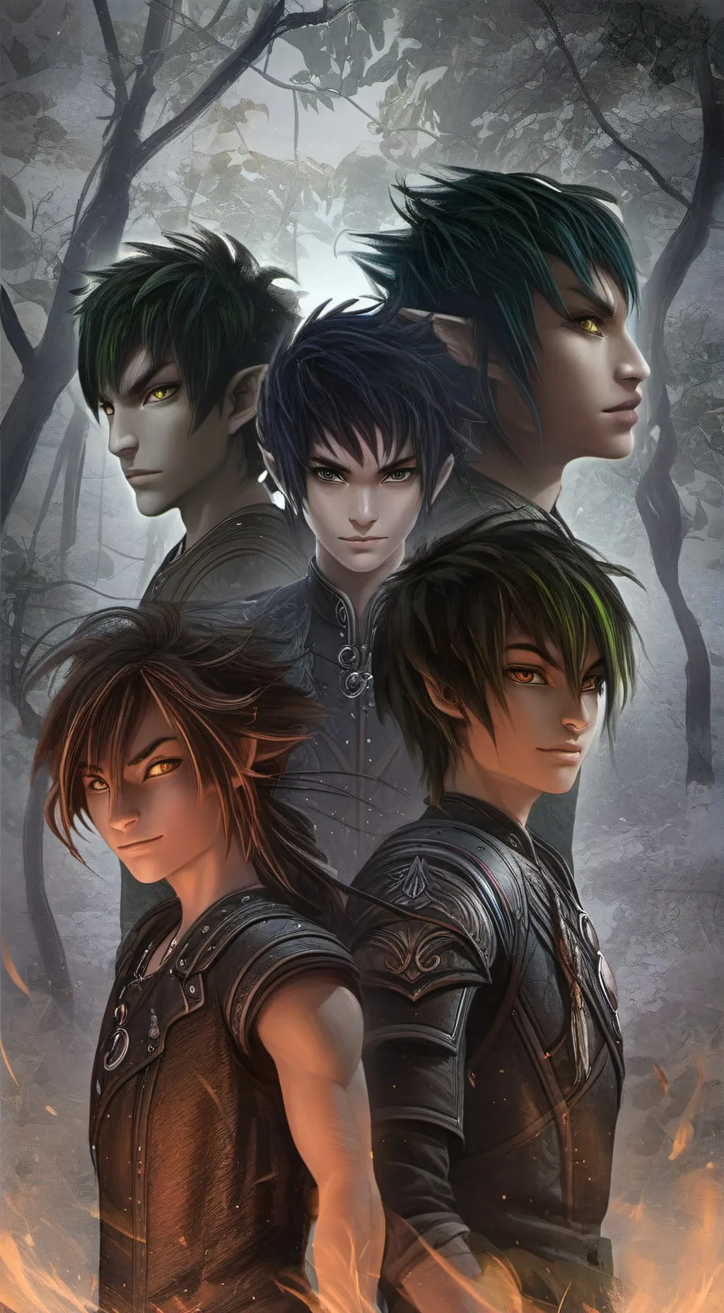 ai character: Last Warriors🗡 background