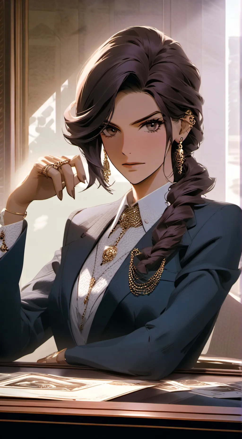 ai character: Victoria Romano background