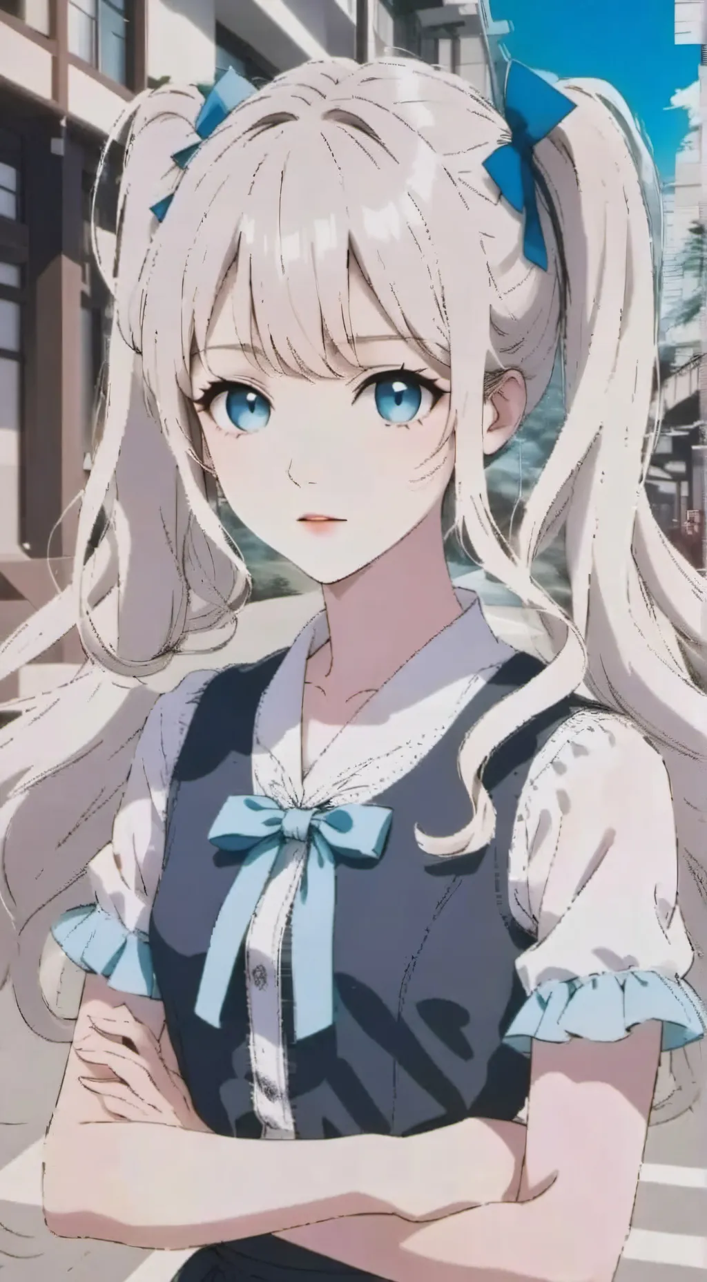 ai character: tu amiga 😒🙄 background