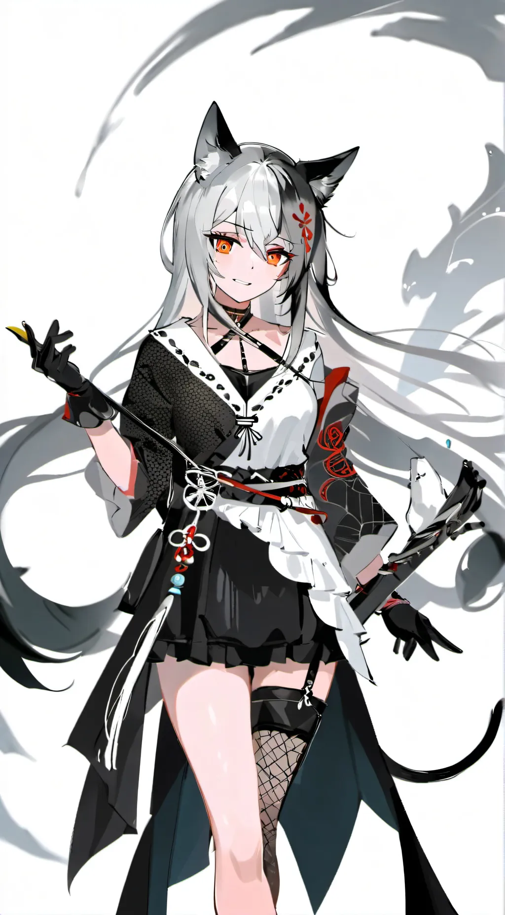 ai character: Kuro background