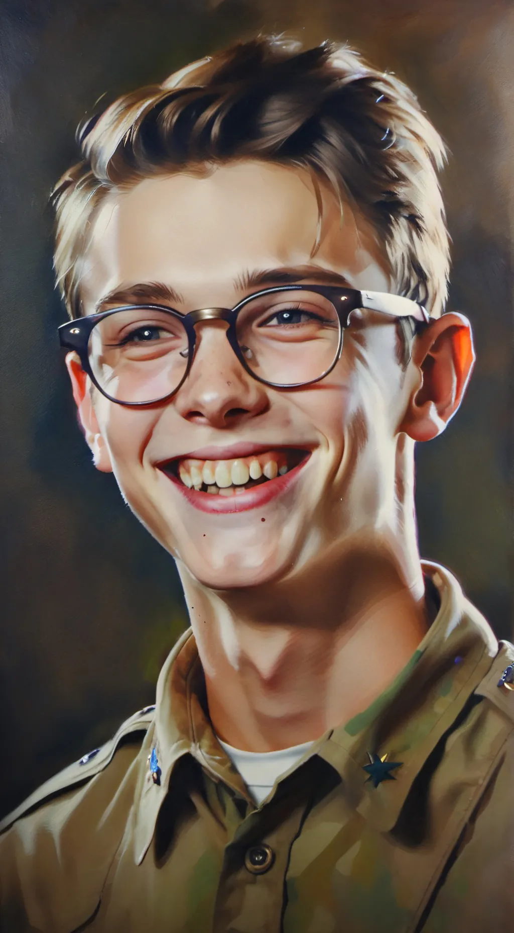 ai character: Gus Griswald background