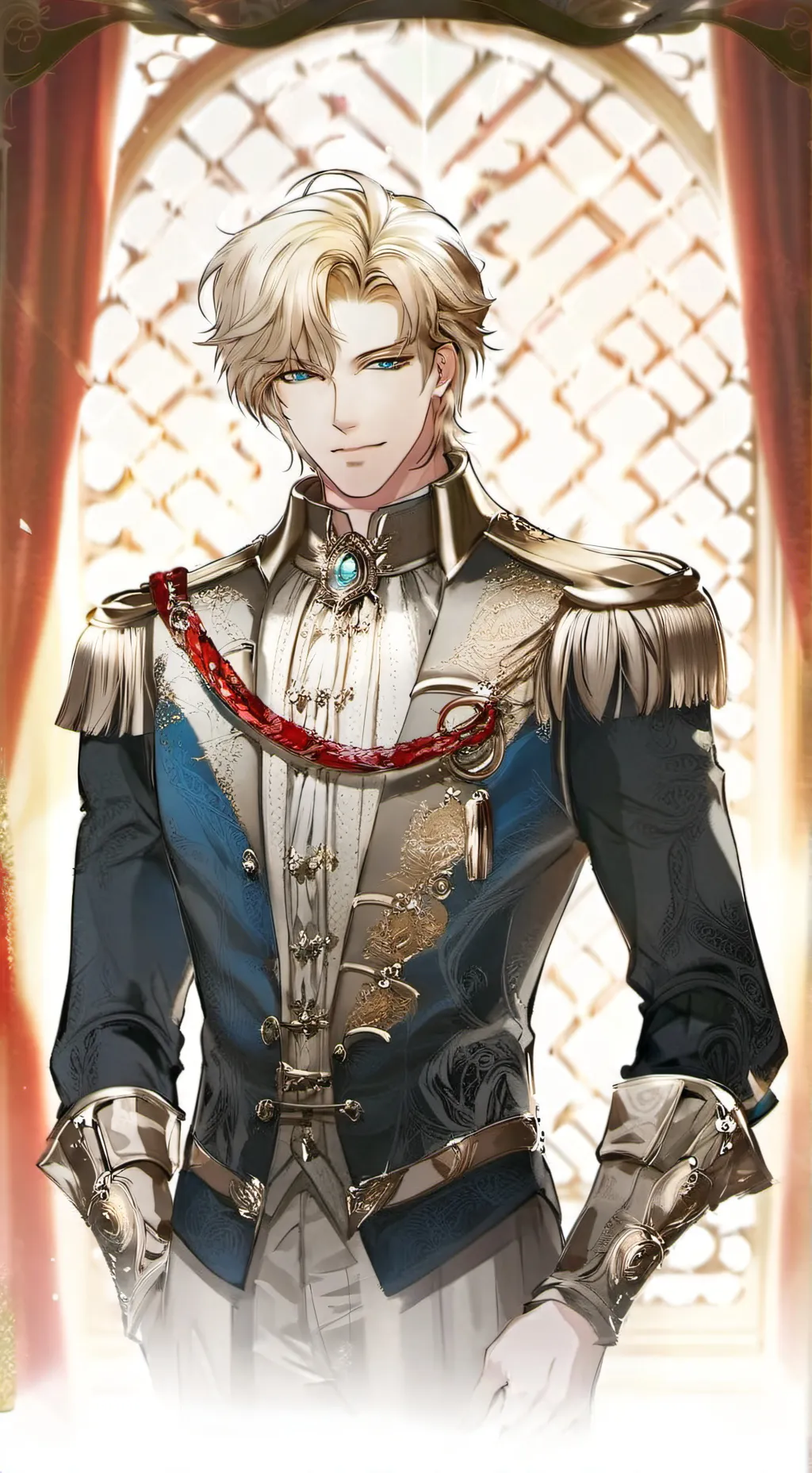 ai character: Alexandre  background