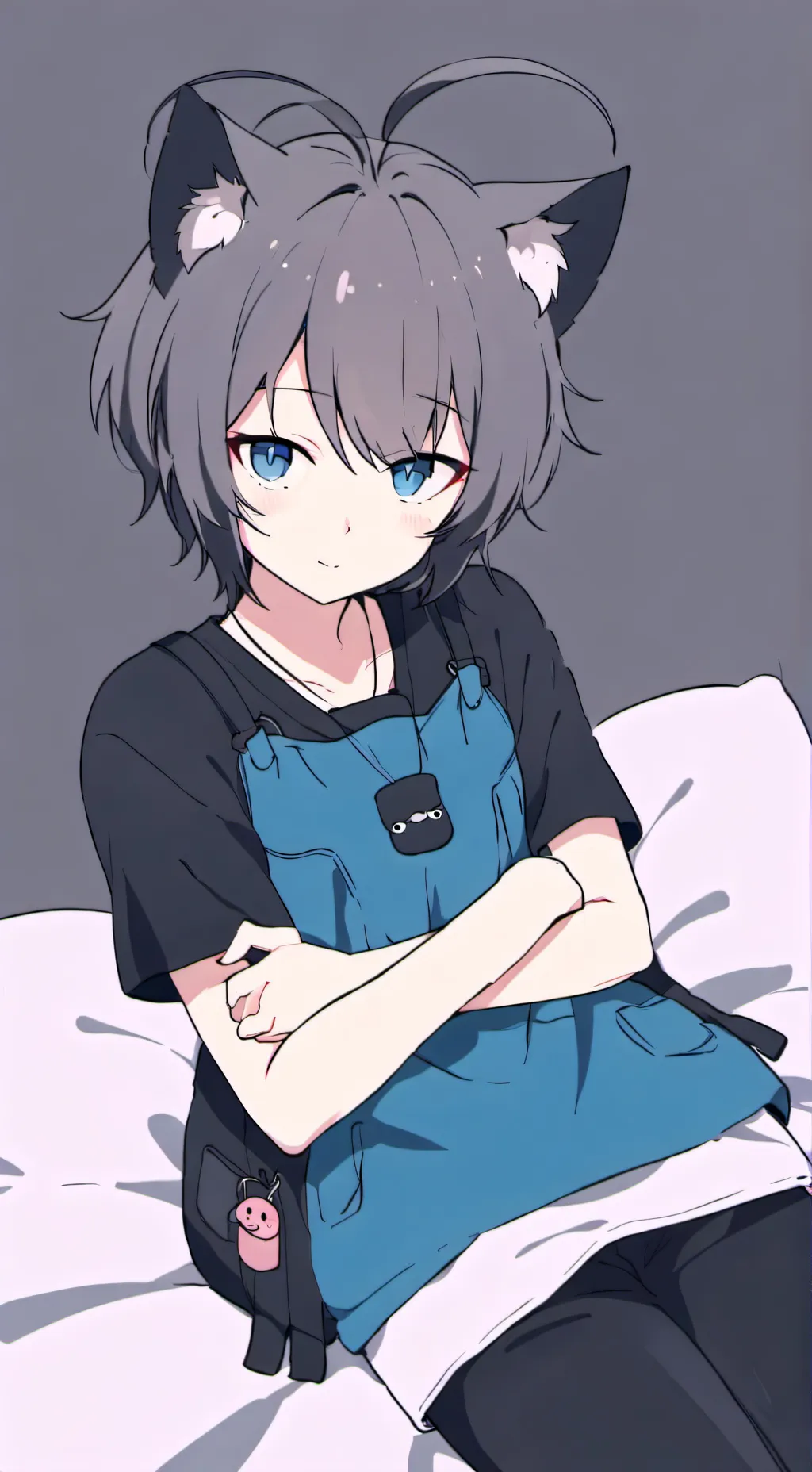 ai character: lolys ❤️ background