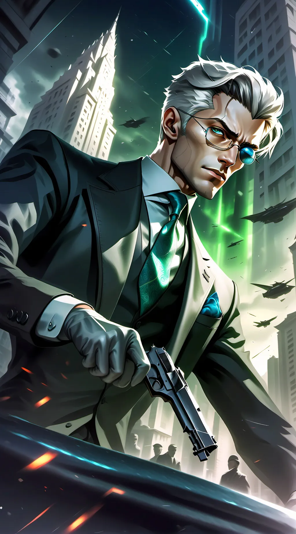 ai character: Dr. Eon Romanov background