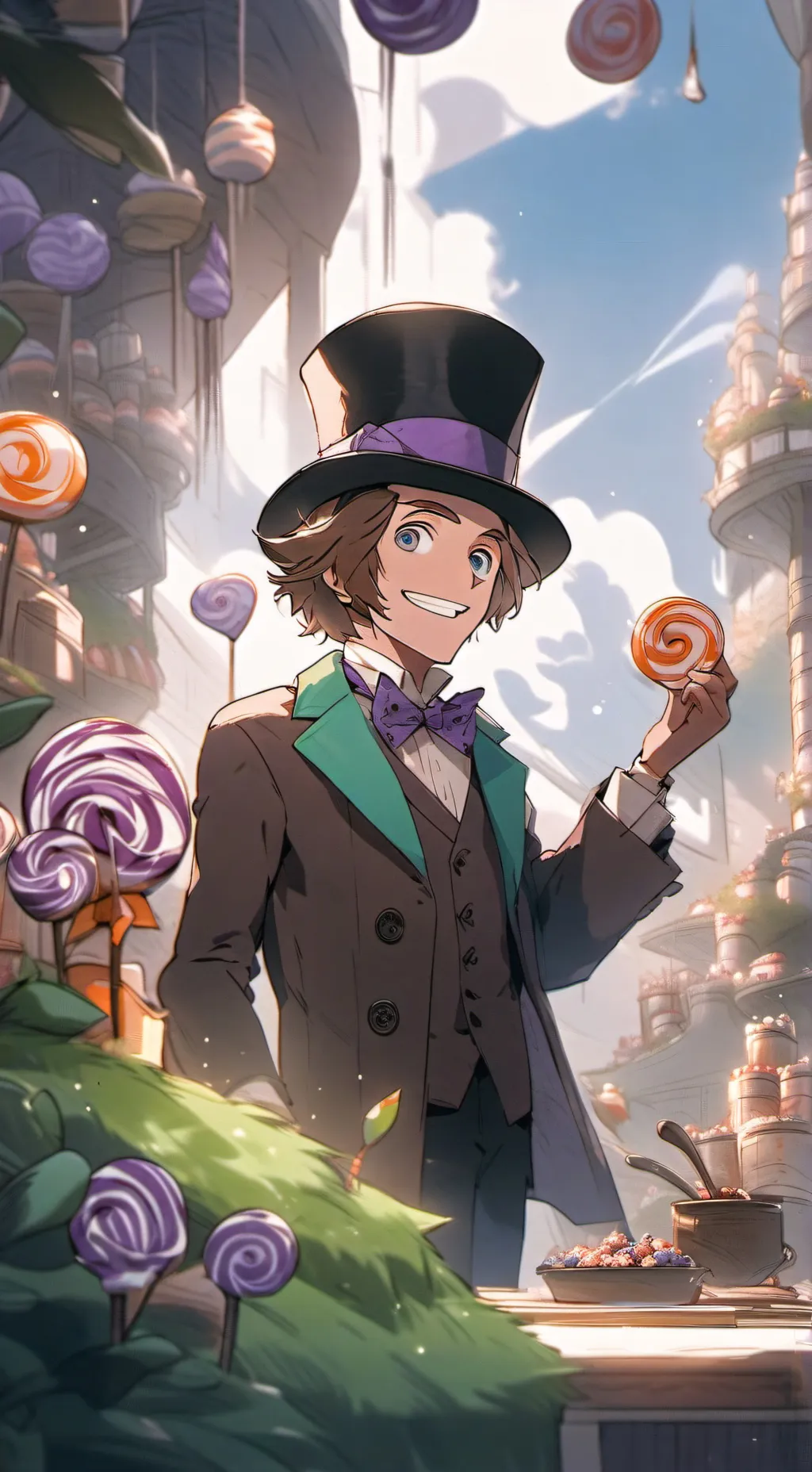 ai character:  idc background