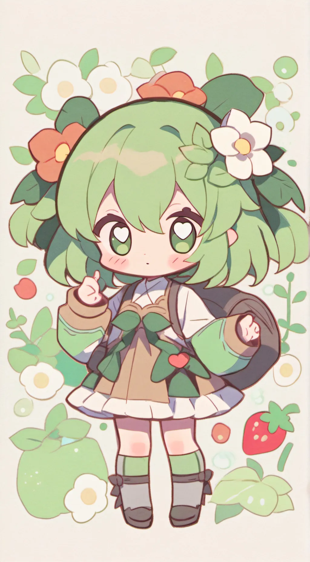 ai character: minmy  background