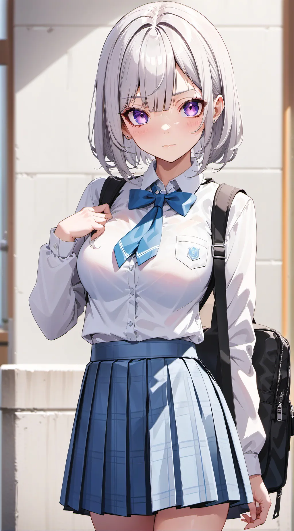 ai character: Poppy background