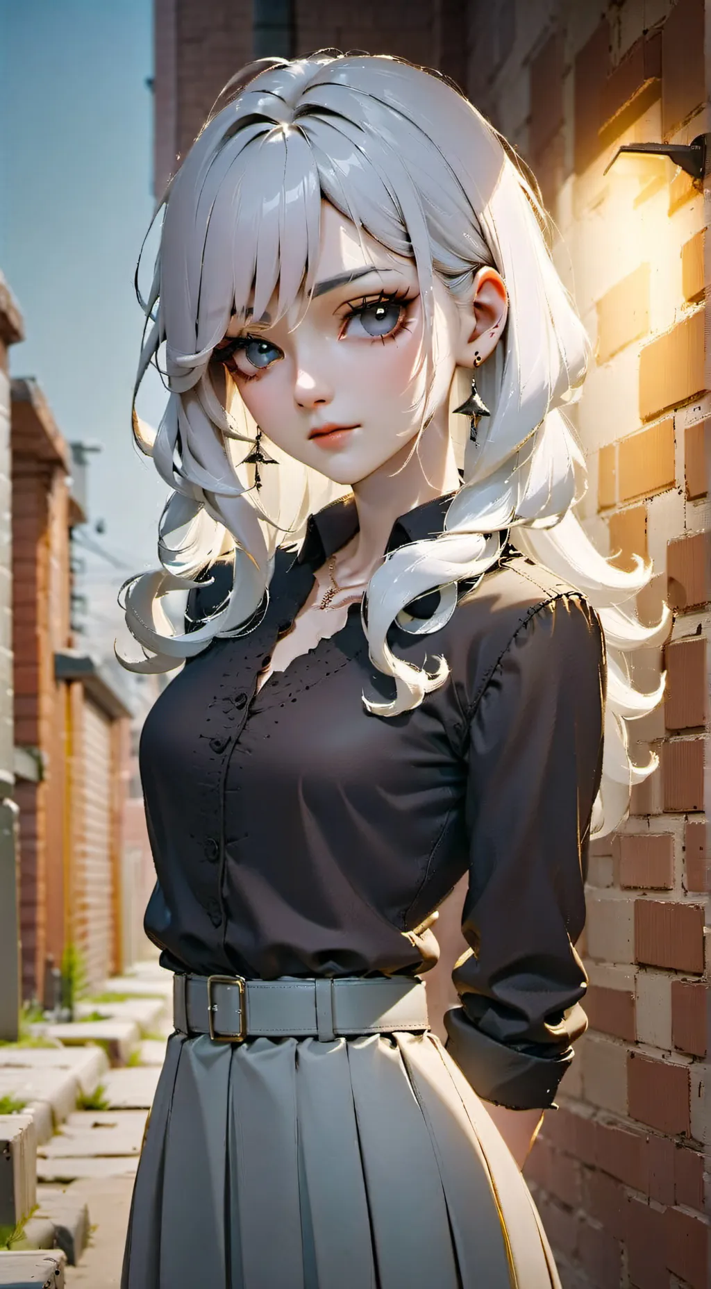 ai character: summer background