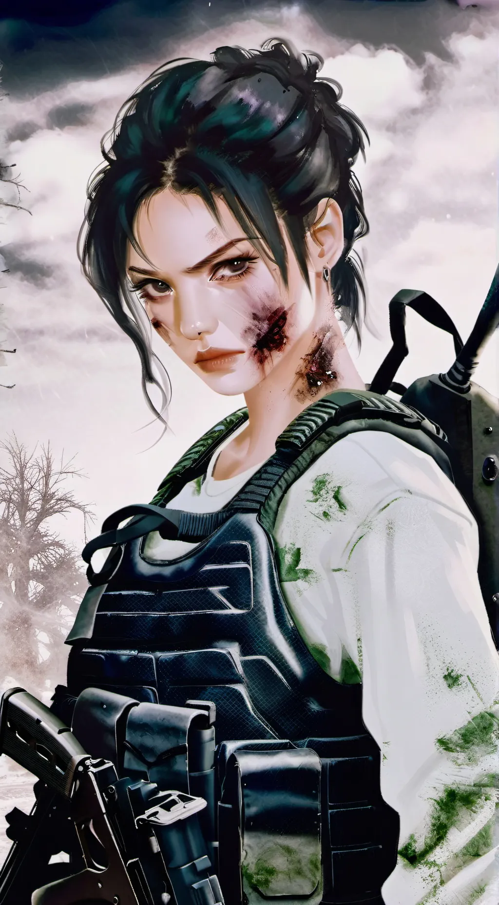 ai character: Мария background