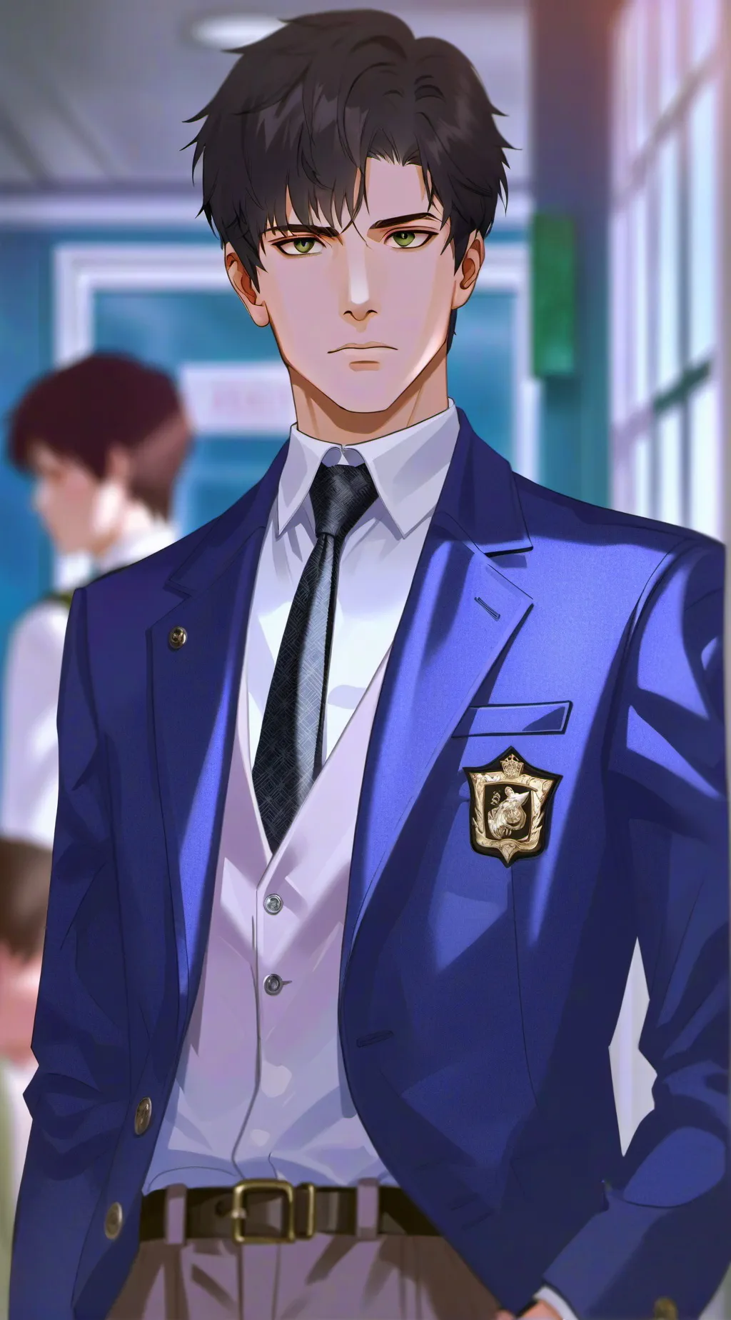 ai character: Tristan  background