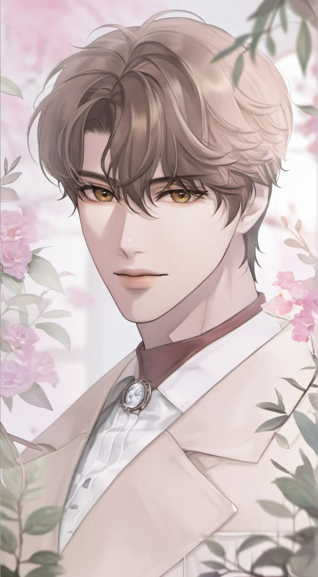 ai character: Nathan❤💗 background