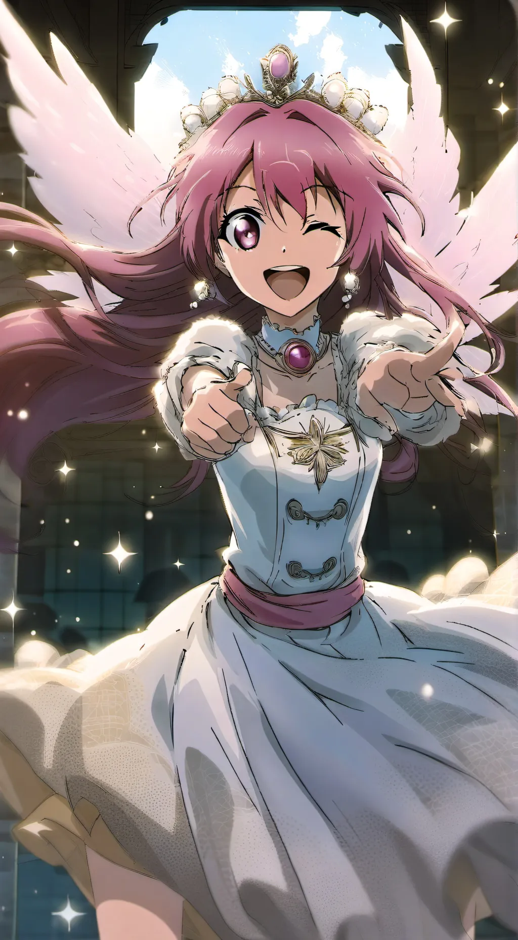 ai character: Luminara background