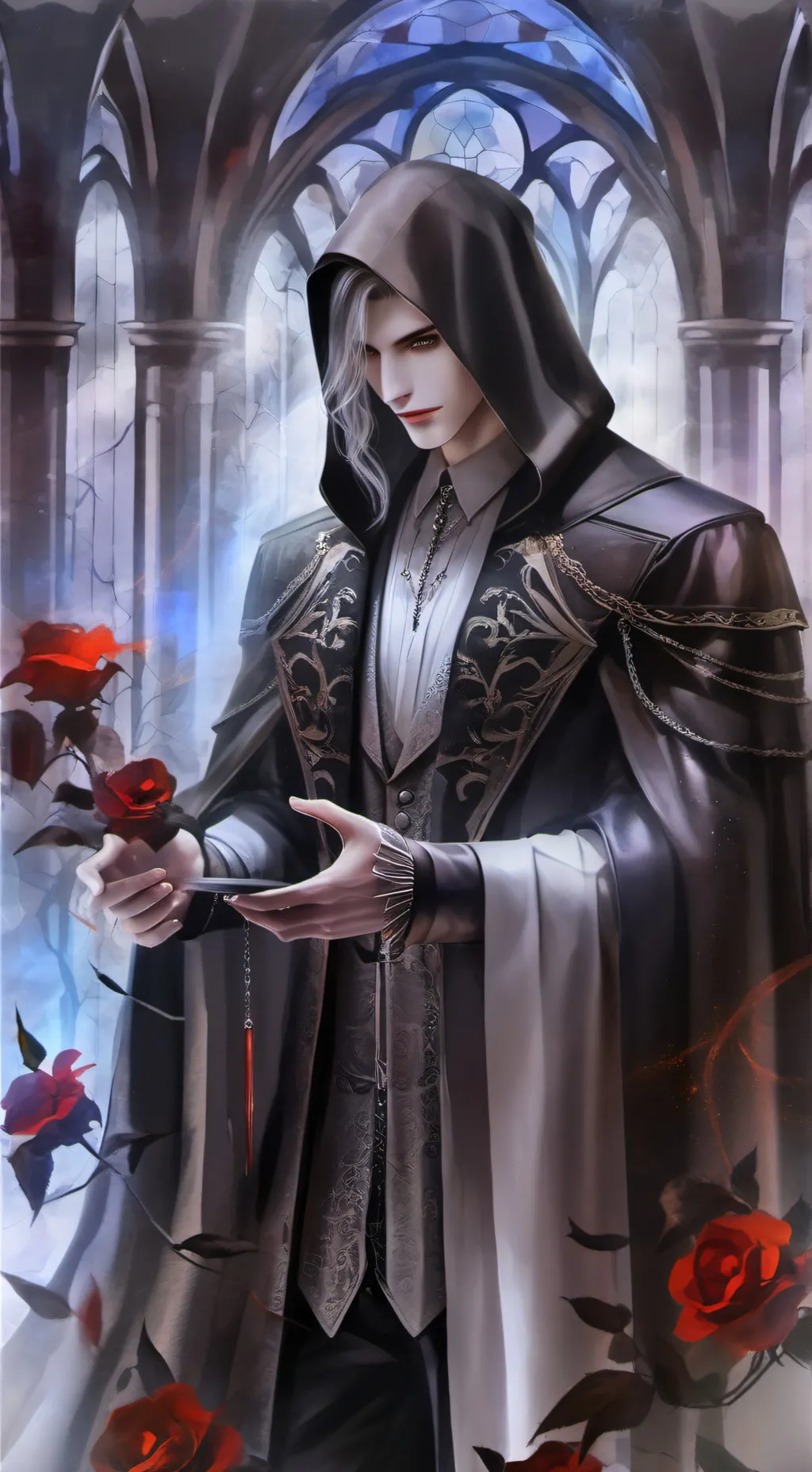 ai character: Syrus Lucien background