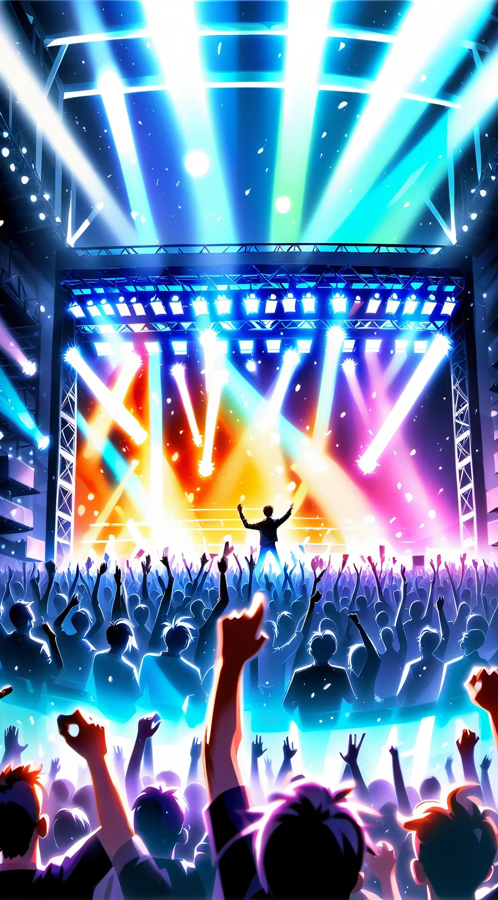 ai character: 2 stage  background