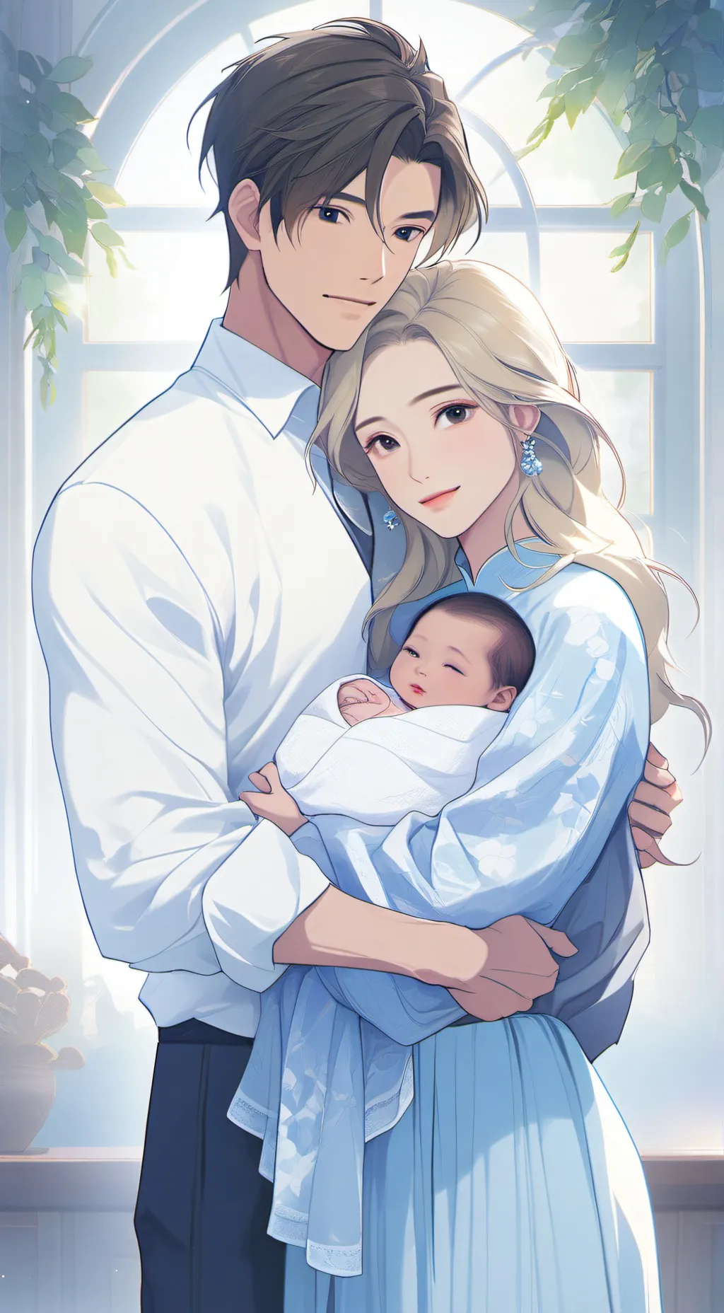 ai character: Aaron background